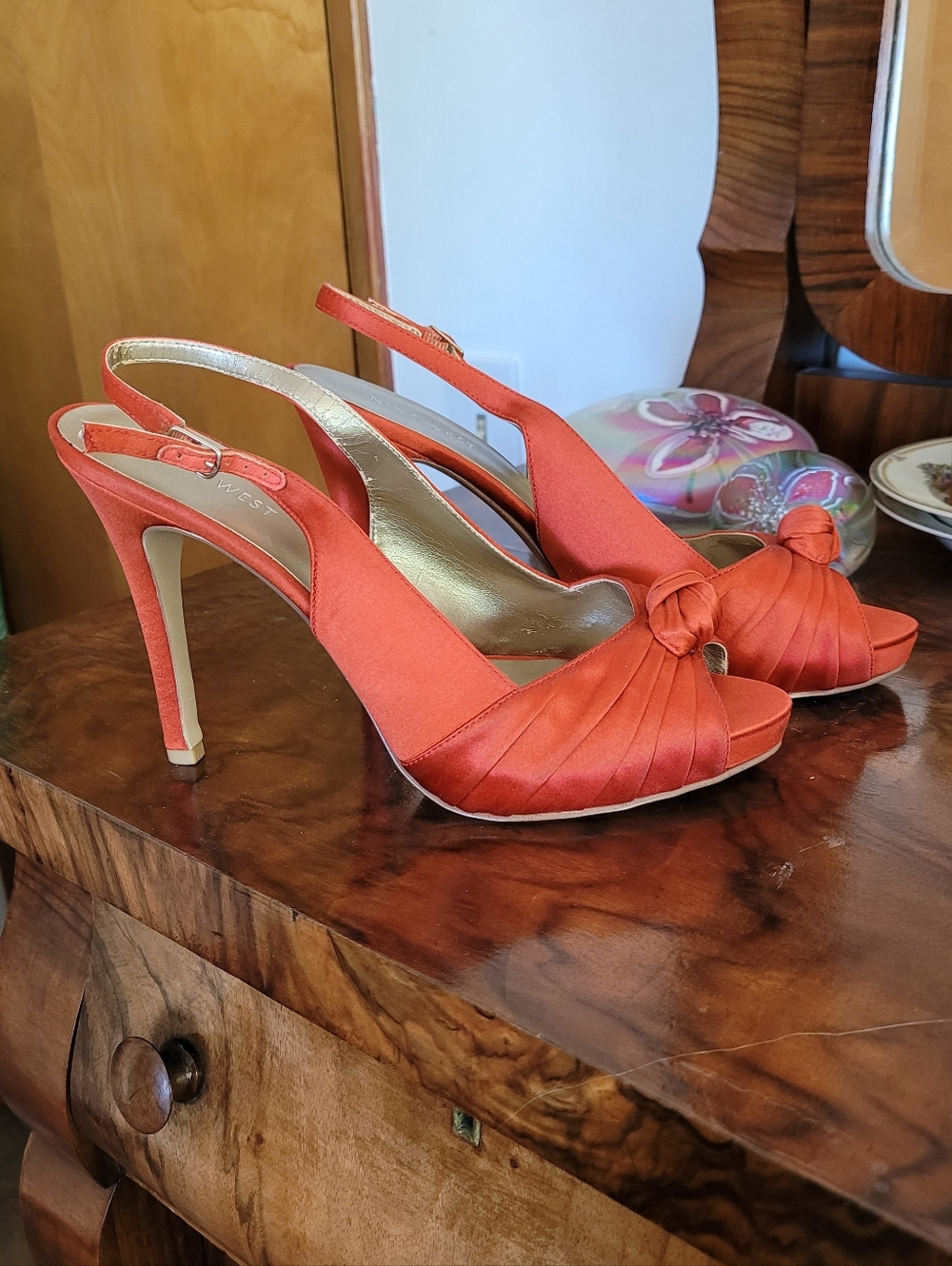 Nine West Platform Slingback Heel